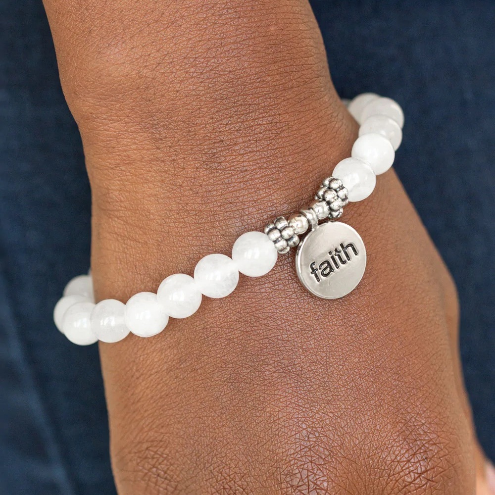 ❤️‍🔥5/$25❤️‍🔥 FAITH It, Till You Make It White Urban Bracelet